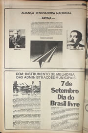 Página do jornal Correio do Ceará de setembro de 1978