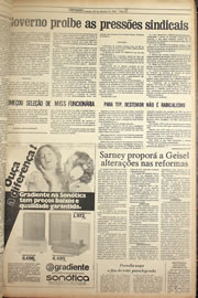 Página do jornal Correio do Ceará de setembro de 1978