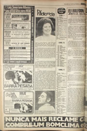 Página do jornal Correio do Ceará de setembro de 1978