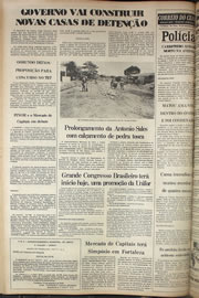 Página do jornal Correio do Ceará de setembro de 1978