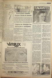 Página do jornal Correio do Ceará de setembro de 1978