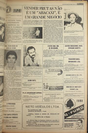 Página do jornal Correio do Ceará de setembro de 1978