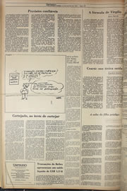 Página do jornal Correio do Ceará de setembro de 1978