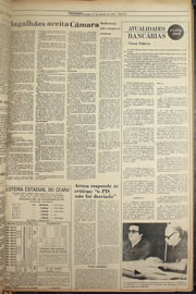 Página do jornal Correio do Ceará de setembro de 1978