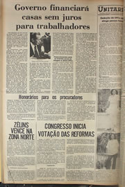 Página do jornal Correio do Ceará de setembro de 1978