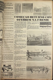 Página do jornal Correio do Ceará de setembro de 1978