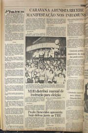 Página do jornal Correio do Ceará de setembro de 1978