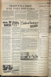 Página do jornal Correio do Ceará de setembro de 1978