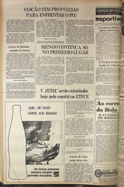 Página do jornal Correio do Ceará de setembro de 1978