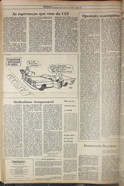 Página do jornal Correio do Ceará de setembro de 1978