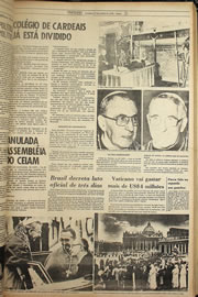 Página do jornal Correio do Ceará de outubro de 1978