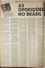 Página do jornal Correio do Ceará de outubro de 1978