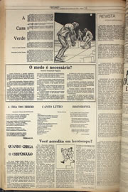 Página do jornal Correio do Ceará de outubro de 1978