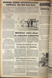 Página do jornal Correio do Ceará de outubro de 1978