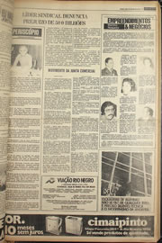 Página do jornal Correio do Ceará de outubro de 1978