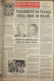 Página do jornal Correio do Ceará de outubro de 1978