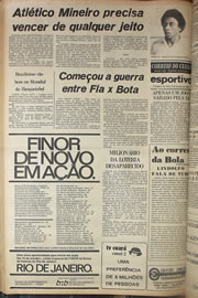 Página do jornal Correio do Ceará de outubro de 1978