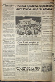 Página do jornal Correio do Ceará de outubro de 1978