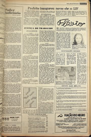 Página do jornal Correio do Ceará de outubro de 1978