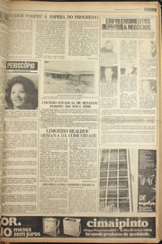 Página do jornal Correio do Ceará de outubro de 1978