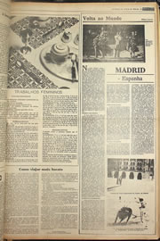 Página do jornal Correio do Ceará de outubro de 1978