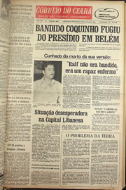 Página do jornal Correio do Ceará de outubro de 1978
