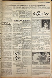 Página do jornal Correio do Ceará de outubro de 1978