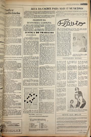 Página do jornal Correio do Ceará de outubro de 1978