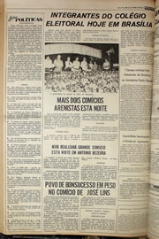 Página do jornal Correio do Ceará de outubro de 1978