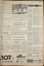 Página do jornal Correio do Ceará de outubro de 1978