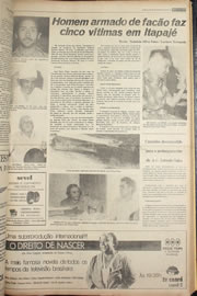 Página do jornal Correio do Ceará de outubro de 1978