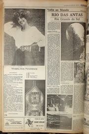 Página do jornal Correio do Ceará de outubro de 1978