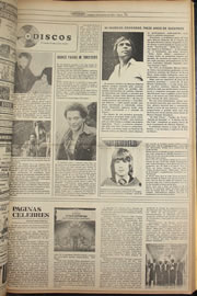 Página do jornal Correio do Ceará de outubro de 1978