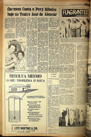 Página do jornal Correio do Ceará de outubro de 1978
