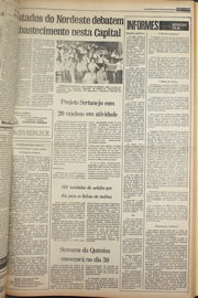 Página do jornal Correio do Ceará de outubro de 1978