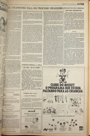 Página do jornal Correio do Ceará de outubro de 1978