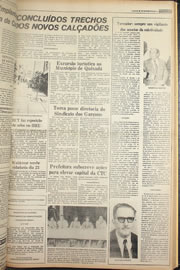 Página do jornal Correio do Ceará de outubro de 1978