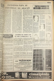Página do jornal Correio do Ceará de outubro de 1978