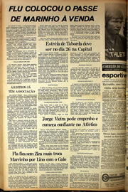 Página do jornal Correio do Ceará de outubro de 1978
