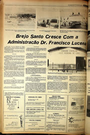 Página do jornal Correio do Ceará de outubro de 1978