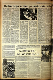 Página do jornal Correio do Ceará de outubro de 1978
