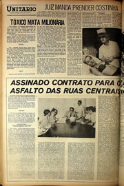 Página do jornal Correio do Ceará de outubro de 1978
