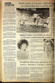 Página do jornal Correio do Ceará de outubro de 1978