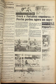 Página do jornal Correio do Ceará de outubro de 1978