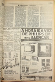 Página do jornal Correio do Ceará de outubro de 1978