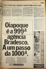 Página do jornal Correio do Ceará de outubro de 1978