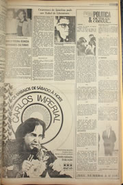 Página do jornal Correio do Ceará de outubro de 1978