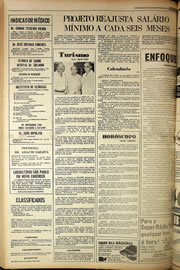 Página do jornal Correio do Ceará de outubro de 1978