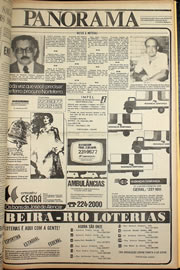 Página do jornal Correio do Ceará de outubro de 1978