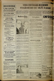 Página do jornal Correio do Ceará de outubro de 1978
